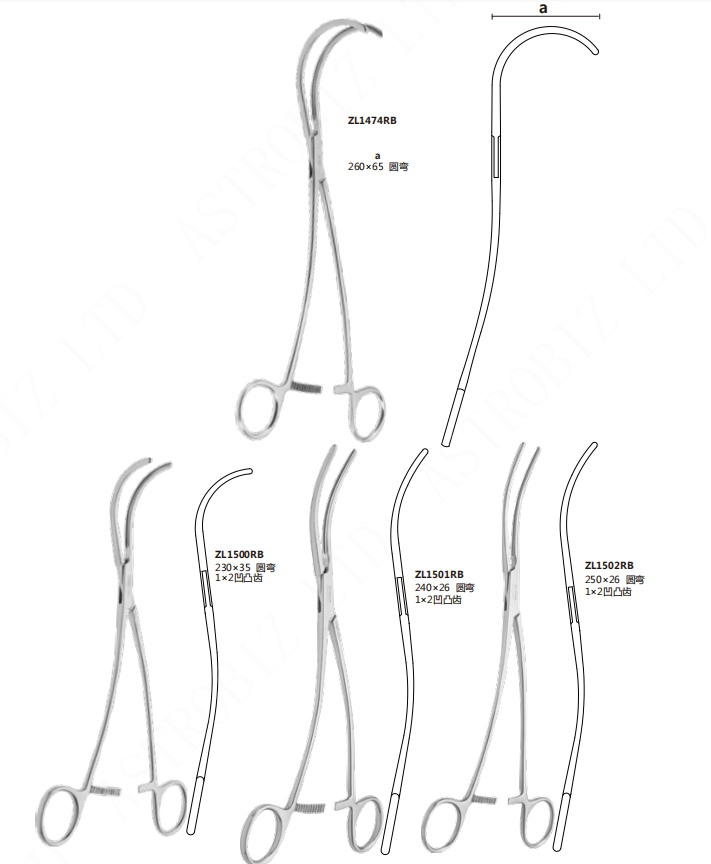 Ascending Aortacross Clamp