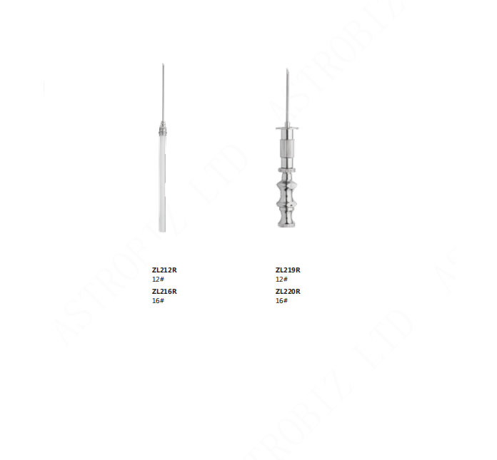Puncture Needle For Thoracic Cavity