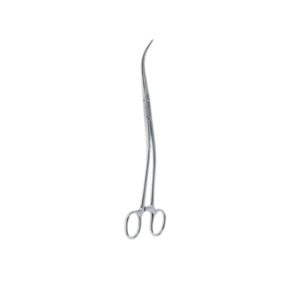 Triple-Curved Hemostatic Forceps